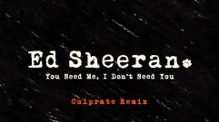 Ed Sheeran - You Need Me, I Don't Need You (Culprate Remix)
