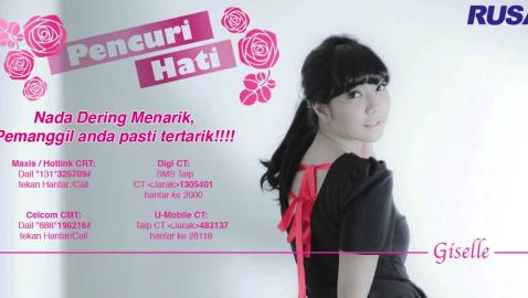 Giselle - Pencuri Hati  (Lyrics Video)