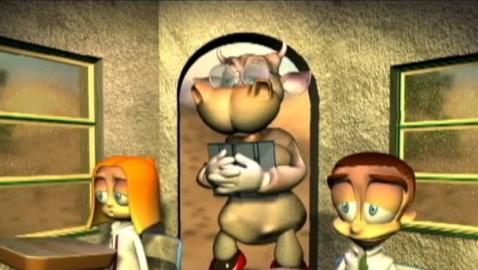 Maria Elena Walsh - La Canción de la Vaca Estudiosa (3D)