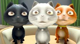 Tres Gatitos - Canciones Infantiles | El Reino Infantil