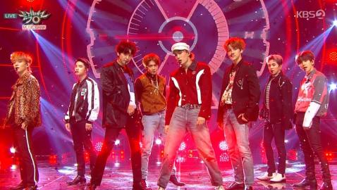 EXO 엑소 Front-Runner Stage ‘Tempo’ KBS MUSIC BANK 2018.11.09