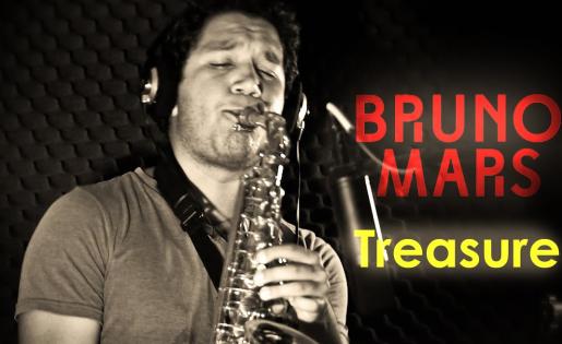 Bruno Mars - Treasure (Instrumental) (Saxophone Cover)