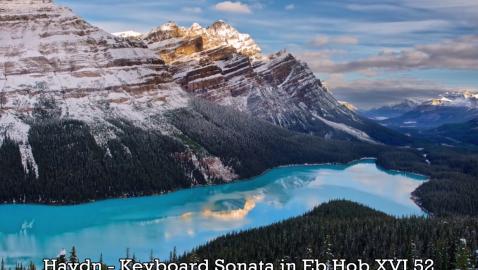 Haydn - Keyboard Sonata in Eb Hob XVI 52